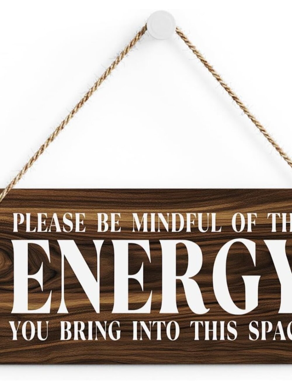Zen Wall Art Meditation Room Decor Positive Affirmations Wooden Wall Sign